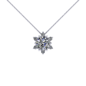 Solitaire Diamond Pendant