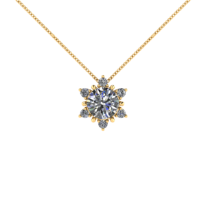 Heart Diamond Pendant